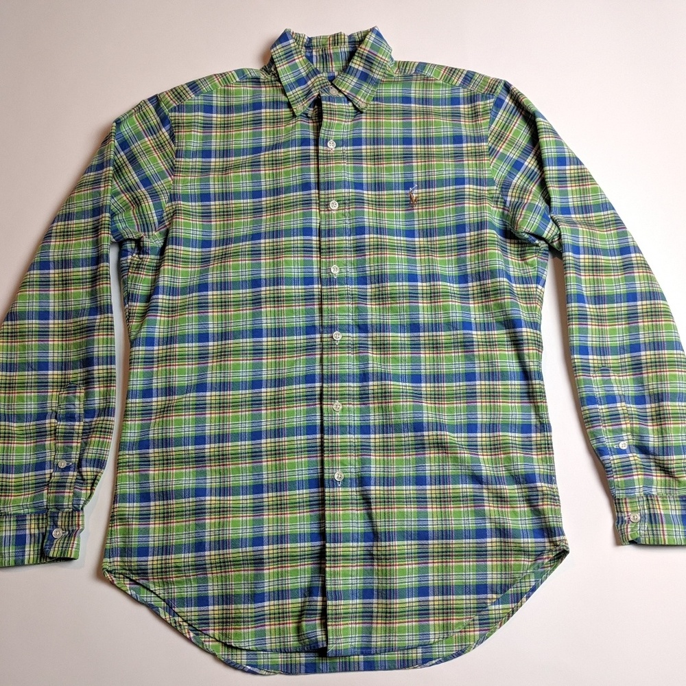 Polo Ralph Lauren Plaid Button Down Shirt Small